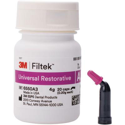 Filtek B2 Capsules 0.2 g, 20/Pk. Universal Composite Restorative, Light Cure. Featuring