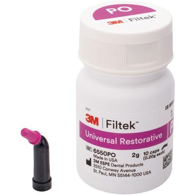 Filtek PO Capsules 0.2 g, 20/Pk. Universal Composite Restorative, Light Cure. Featuring