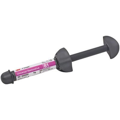 Filtek B1 Syringe 4 g, 1/Pk. Universal Composite Restorative, Light Cure. Featuring NaturalMatch