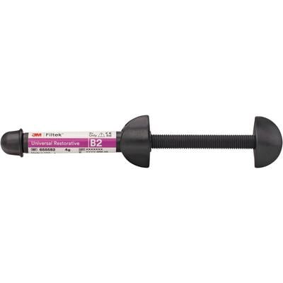 Filtek B2 Syringe 4 g, 1/Pk. Universal Composite Restorative, Light Cure. Featuring NaturalMatch