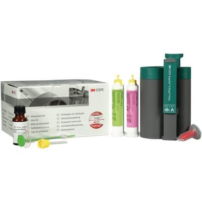 Imprint 4 Penta VPS Putty Intro Kit: 300 mL Base, 60 mL Catalyst, 50 ml cartridge Super Quick