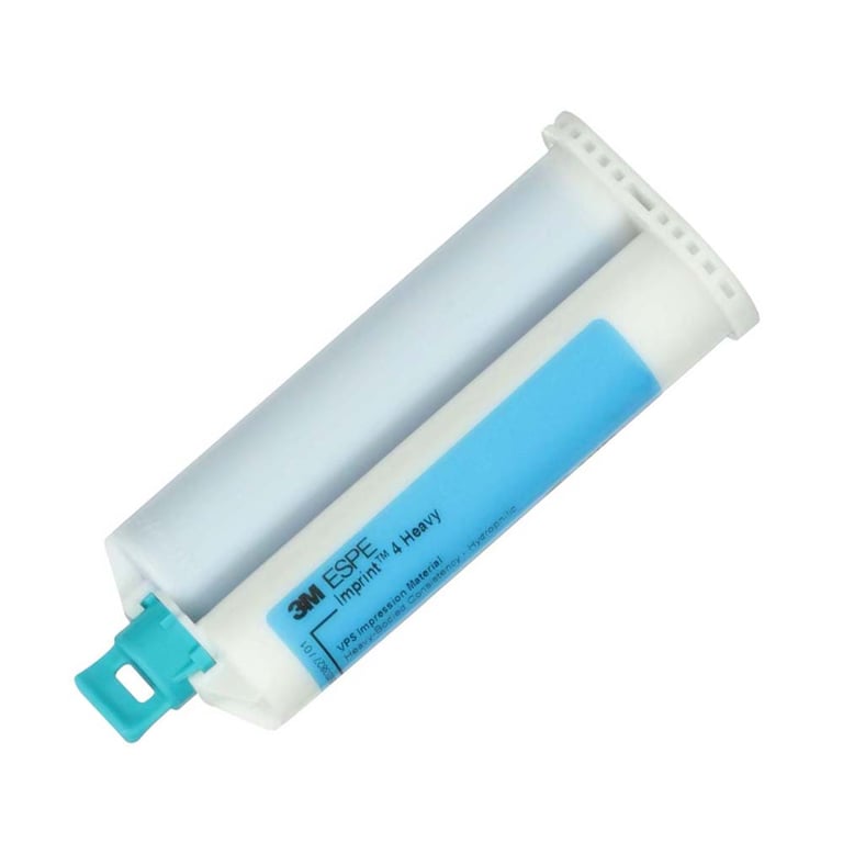 Imprint 4 Heavy Body, Economy Refill: 10 - 50 mL Cartridges, NO Tips. Regular Set, Sky Blue, Mint