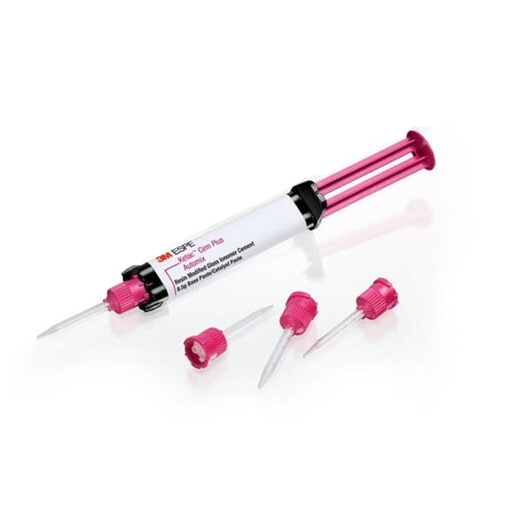 Ketac Cem Plus Ketac-Cem Plus Automix Luting Cement -EXPORT PACKAGE: 3x8.5g Syringes, 36 Mixing