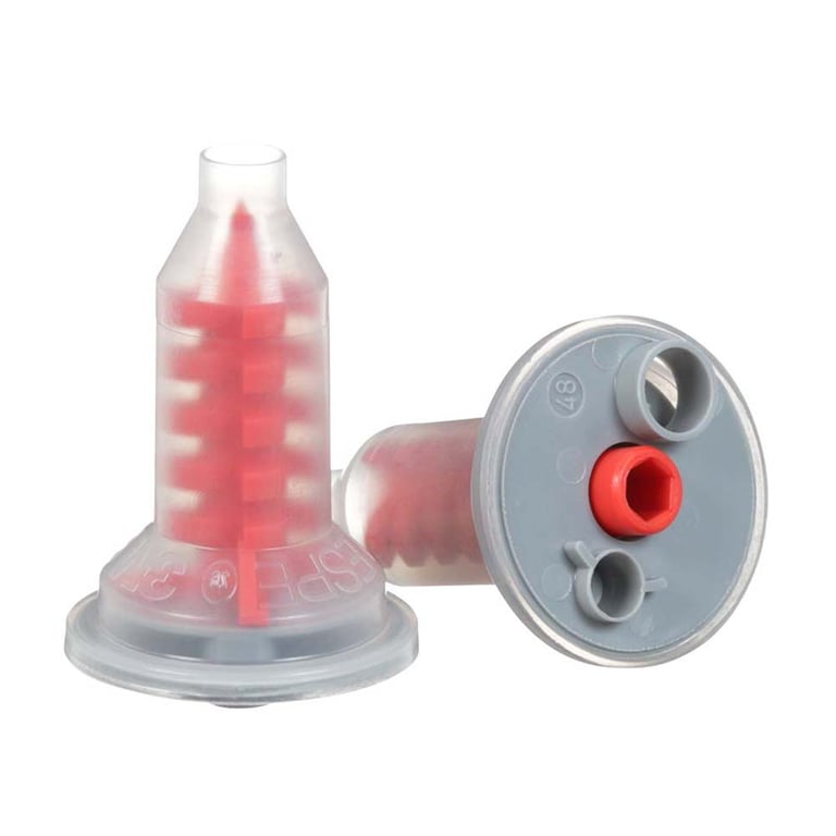 Penta Mixing Tips - Red, 50/Pk. For all 3M Pentamix Automatic Mixing Devices. The tips are easy