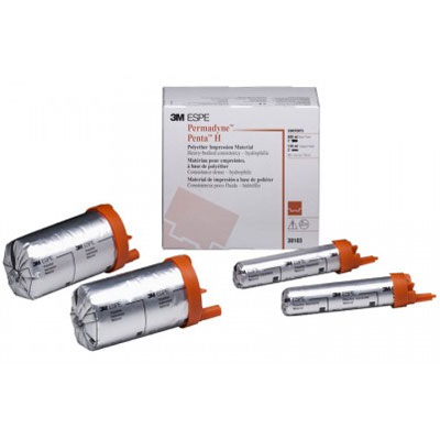 Permadyne Penta H Heavy Body (Tray), Polyether Impression Material, Standard Pack: 2 - 300 mL