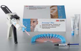 Protemp Plus Temporization Material Introductory Kit, Includes 1 Shade A2 - 50ml cartridge, 16
