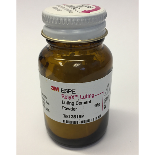 3M RelyX Luting Powder Only EXPORT PACKAGE - Hybrid Glass Ionomer Cement, Fast Set - 16 gm. powder