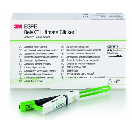 3M RelyX Ultimate Clicker EXPORT PACKAGE- Shade A1, 4.5 gram clicker dispenser adhesive resin