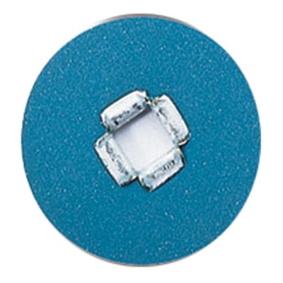 Sof-Lex F&P Discs - Medium 5/8", Square Brass Centered single sided. 100/Pk