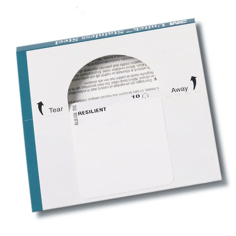 Unitek Permachrome Resilient Archwire, .016 x .022, OrthoForm II Square, Lower, 10/Pk. Our most