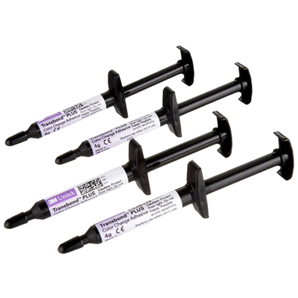 Transbond Plus Color Change Light Cure Adhesive, 4g Syringe Refill, 4/Pk