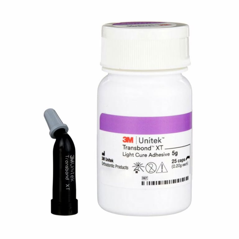 Transbond XT Light-Cure Adhesive Capsules, 0.2g, 25/Pk. Ortho adhesive that bonds metal