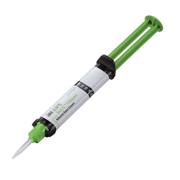 3M RelyX Ultimate Adhesive Resin Cement - Translucent Refill Kit: 8.5 Gm. Syringe, 10 Mixing Tips