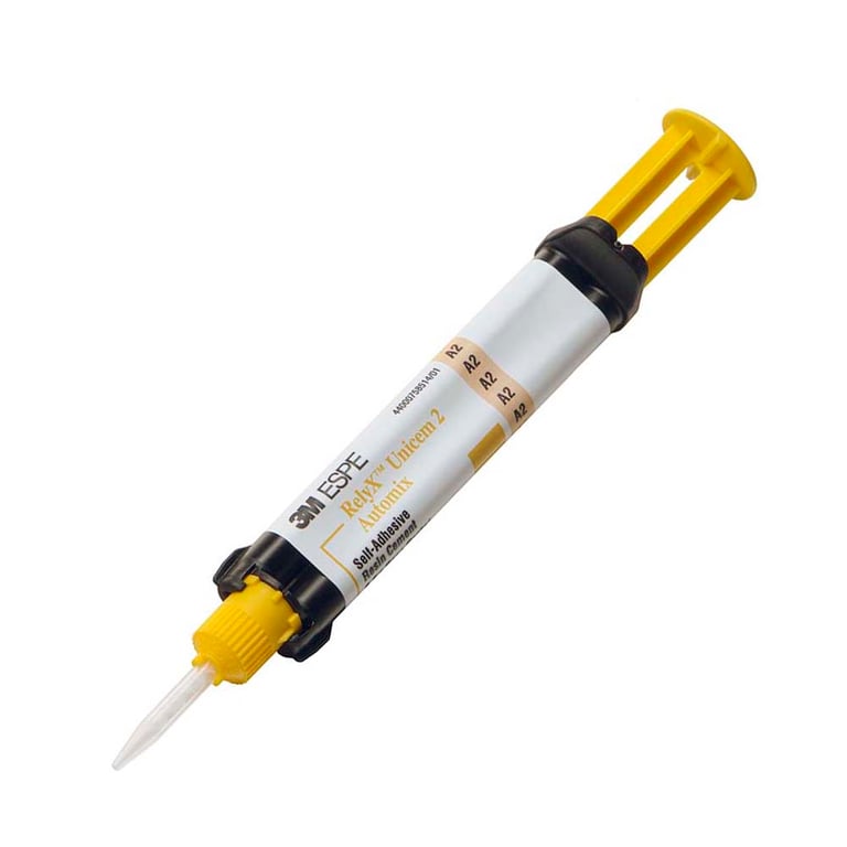 3M RelyX Unicem 2 Automix - A2 Universal Refill: 8.5 Gm. Syringe, 10 Mixing Tips (Regular), 5