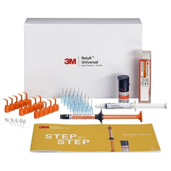3M RelyX Universal Resin Cement Trial Kit - Shade A1. Dual-cure Resin Cement for all adhesive