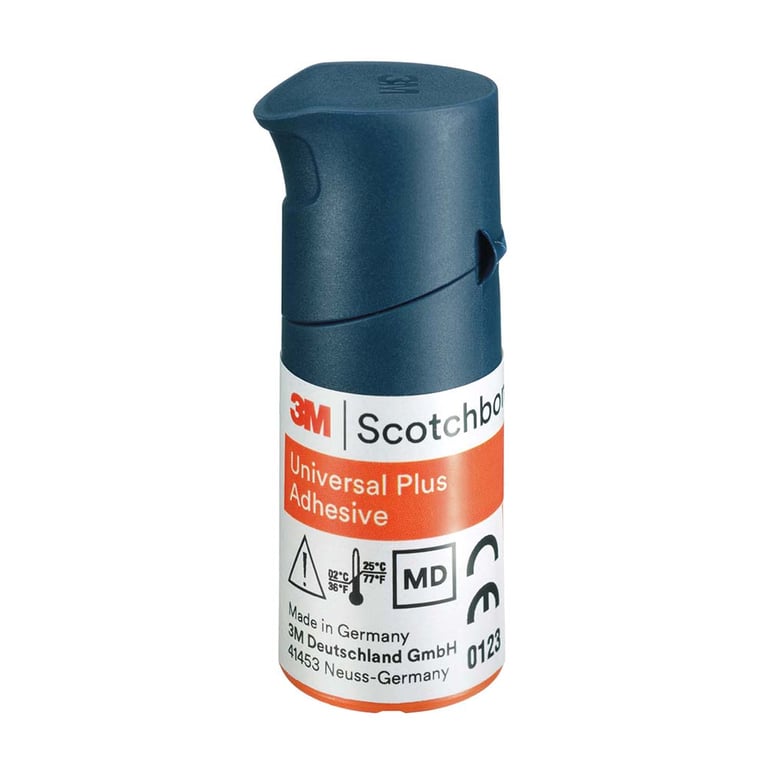 3M Scotchbond Universal Plus Adhesive Refill - 5 mL Vial and instructions for use. New Formula