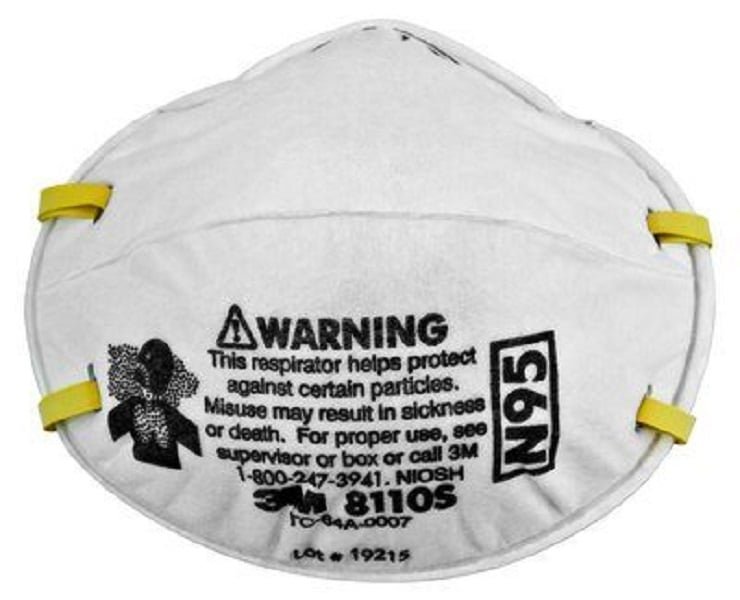 3M Particulate Respirator, N95, Disposable, 20/bx. Designed for Smaller Faces