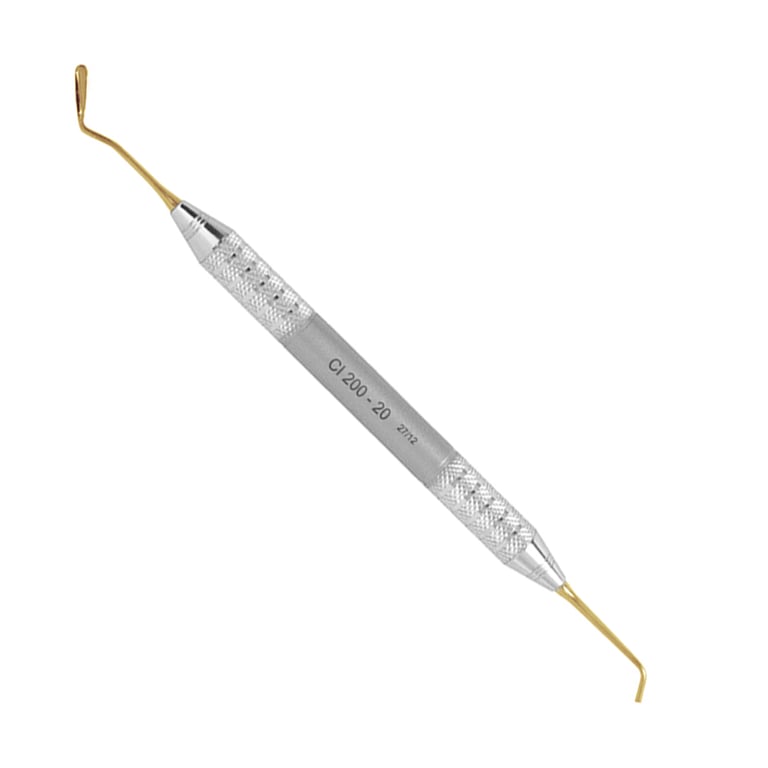 A. Titan Instruments #PFI 11/LAD 3 Stainless Steel Composite Instrument, Titanium Nitride Tips