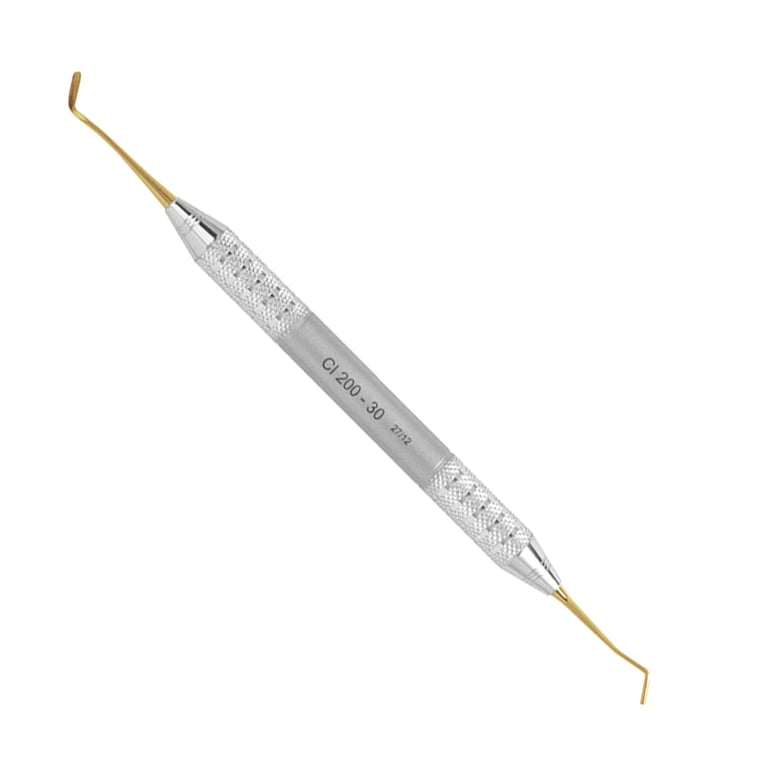 A. Titan Instruments #PFI 3 Stainless Steel Composite Instrument, Titanium Nitride Tips, 1/Pk