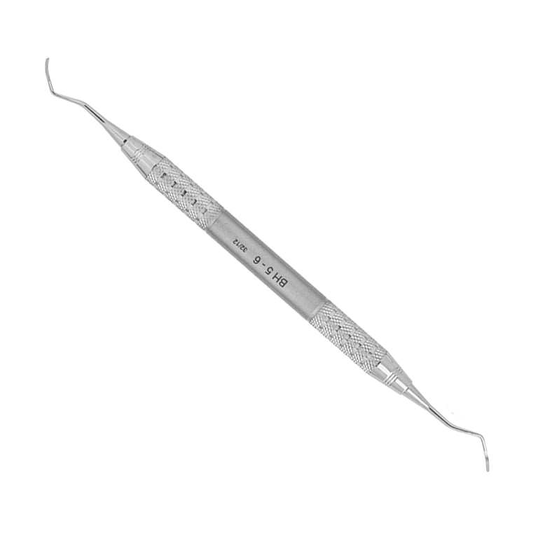 A. Titan Instruments 5/6 Barnhart Scaler with Stainless Steel Handle, 1/Pk. Narrow blade