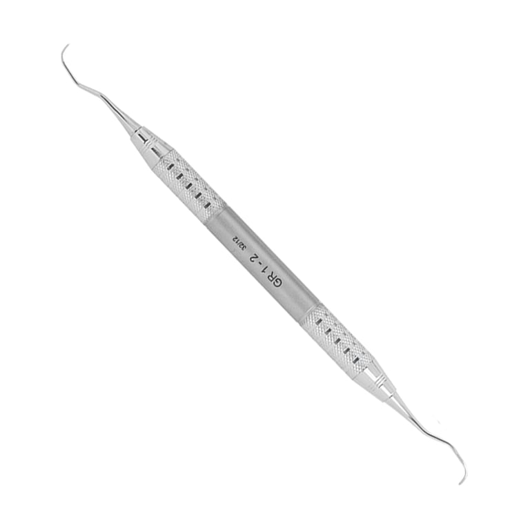 A. Titan Instruments 1/2 Gracey Stainless Steel Curette Scaler, 1/Pk. Designed with a slight