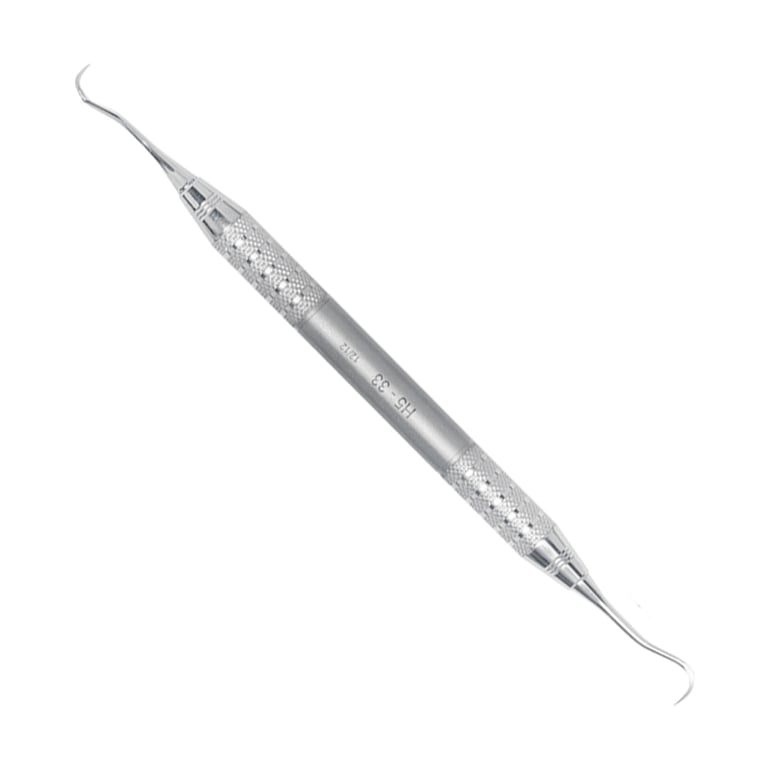A. Titan Instruments #H5/33 Anterior Sickle Scaler, 1/Pk. Features with scaler on one side
