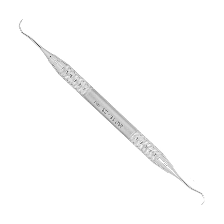 A. Titan Instruments 1S/2S Anterior Mini Jacquette Scaler with D-Lite Stainless Steel Handle