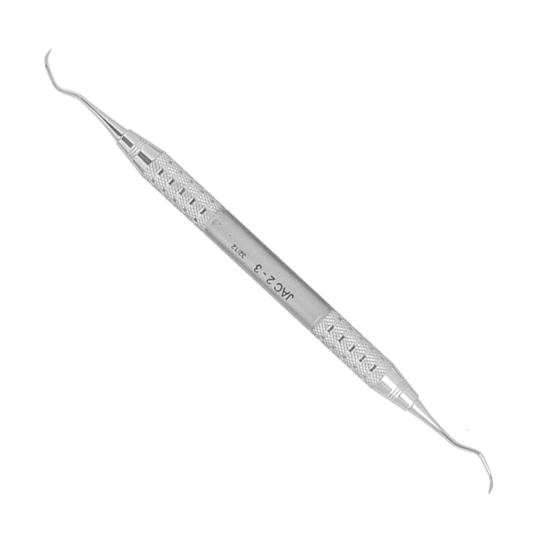 A. Titan Instruments 2/3 Posterior Jacquette Scaler with Stainless Steel Handle, 1/Pk. Designed