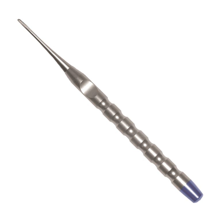 A. Titan Instruments Stainless Steel X-Otome, Straight, 1/Pk. Designed with small straight tip