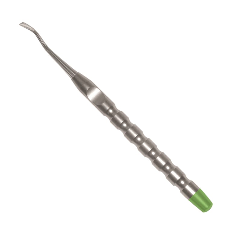 A. Titan Instruments #50 Stainless Steel X-Otome Mesial, Medium, 1/Pk. Designed to work on 1st