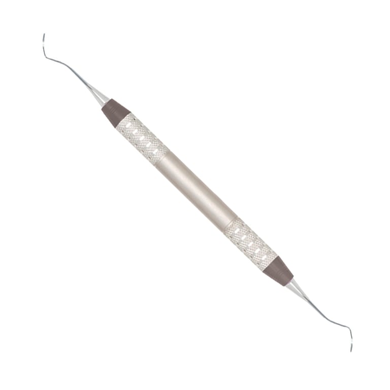 A. Titan Instruments Barnhart 5/6 Implant Curette, Athena Titanium Tips with D-Lite Stainless