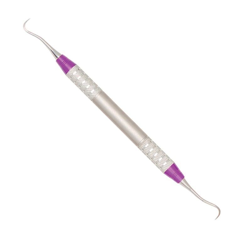 A. Titan Instruments H6/H7 Implant Curette, Athena Titanium Tips with D-Lite Stainless Steel