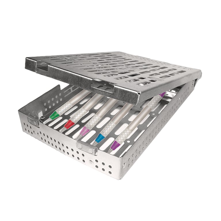 A. Titan Instruments Titanium Implant Scaler Kit, Single Kit. Includes: Gracey 11-12TI, Gracey