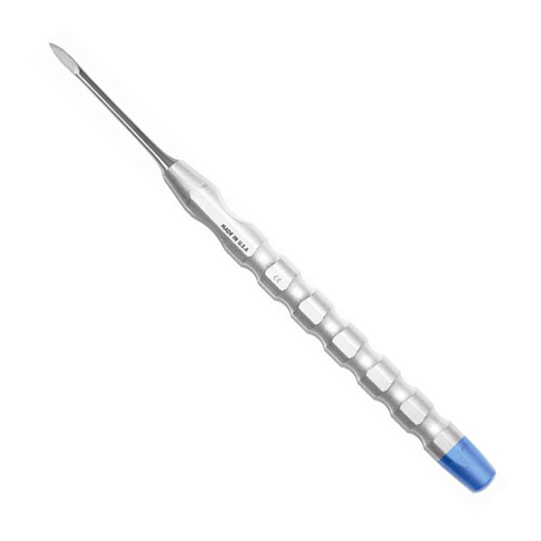 A. Titan Instruments #AS-1 Stainless Steel Heidbrink, Straight, 1/Pk. Feature straight root tip