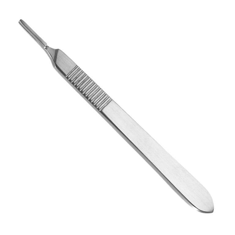 A. Titan Instruments Stainless Steel Bard Parker Scalpel Handle, 1/Pk. Designed for cutting