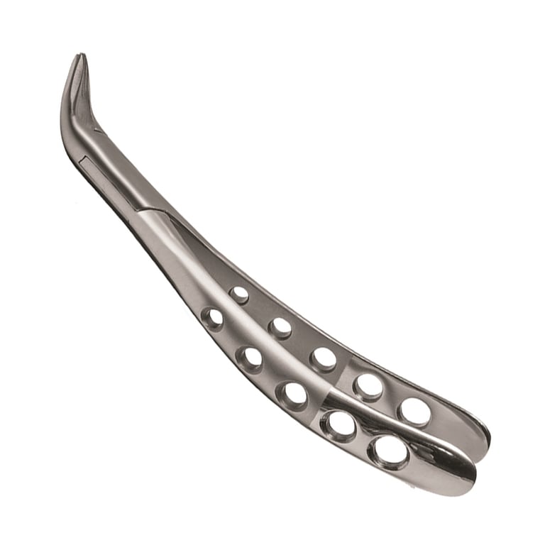 A. Titan Instruments Plus Series #151 Stainless Steel Extraction Forceps, Lower Universal, 1/Pk
