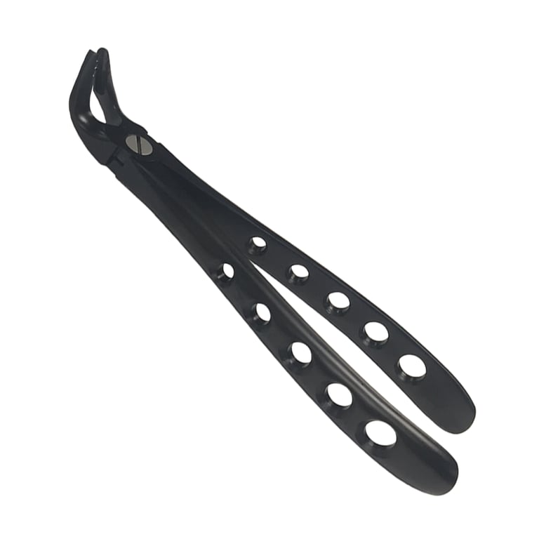 A. Titan Instruments Banditt Xtra Grip Forceps, Lower Universal, 1/Pk. Features unparalleled grip