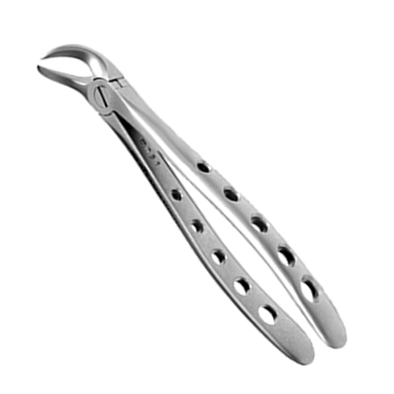 A. Titan Instruments X-TRAC Stainless Steel Forceps, Lower Cowhorn, 1/Pk. Features flat handle