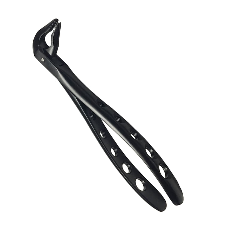 A. Titan Instruments Banditt Xtra Grip Forceps, Lower Anterior, 1/Pk. Features tapered beak