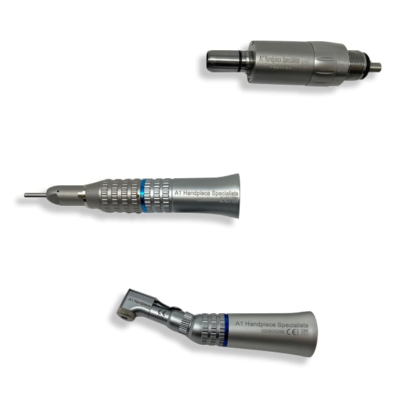 A1 Handpiece Specialists 20K Premium 4-Hole E-Type Mini Airmotor Set. Includes: Premium 20,000RPM
