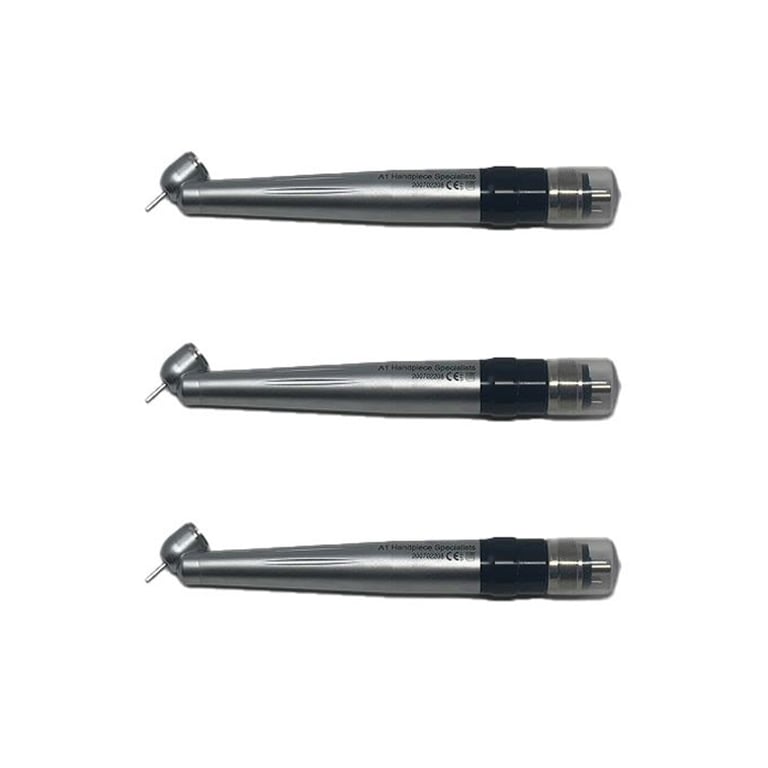 A1 Handpiece Specialists Surgical 45 Degree Handpiece, Push Button 4-Hole, 3/Pk. Quick connect. 2