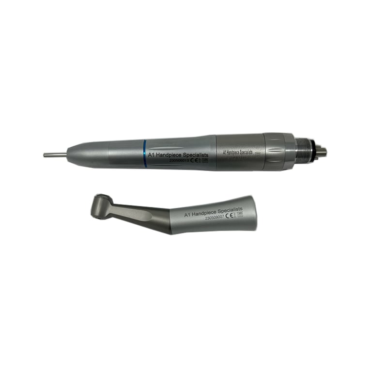 A1 Handpiece Specialists 20k Airmotor Set w/Standard Latch Head 1 - (ES-30A) 1:1 E-type Straight