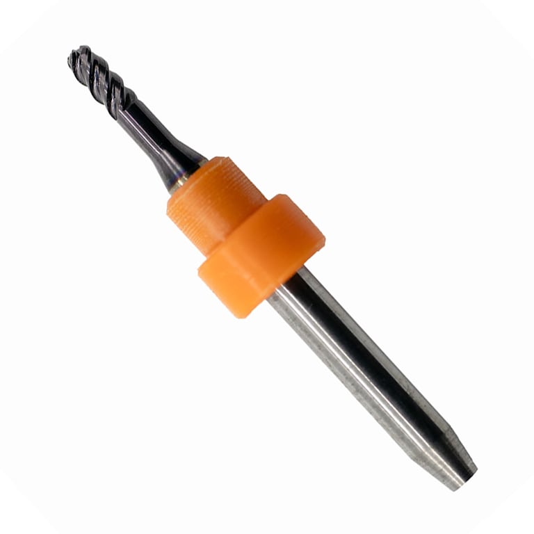 ABC Dental Tools 0.6mm/1 Flute Carbide Milling Tool, 1/Pk. Amann Girrbach Compatible. Featuring