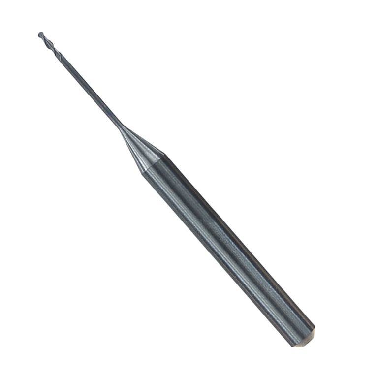 ABC Dental Tools 1mm/2 Flute Diamond Milling Tool, 1/Pk. Roland Compatible. Featuring a 1mm