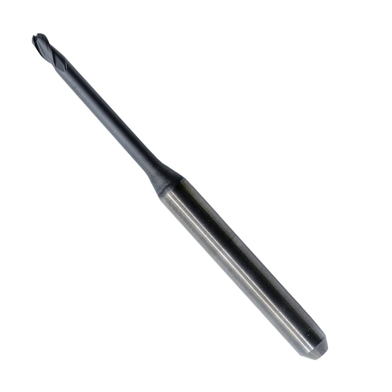 ABC Dental Tools 2mm/3 Flute Diamond Milling Tool, 1/Pk. Roland Compatible. Featuring a 2mm