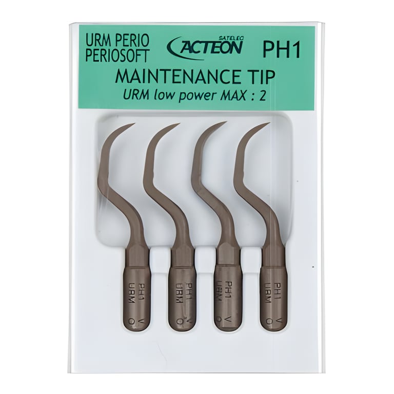 Periosoft Micro Tips PH1, Universal Curette Shape, 4/Pk. Designed for the treatment