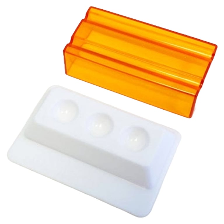 Adentage Mix-Seal with 3 Wells and Light Shield, Mixing Well Kit. Includes 200 disposable wells