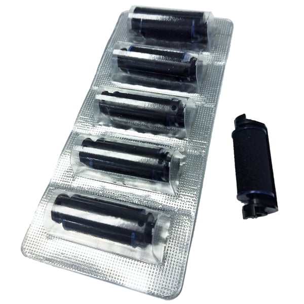 Labelex Replacement Ink Rollers 5/Pk. Fits White Label Dispenser (L-X20-RD, L-X20-BL, L-X20-GR)