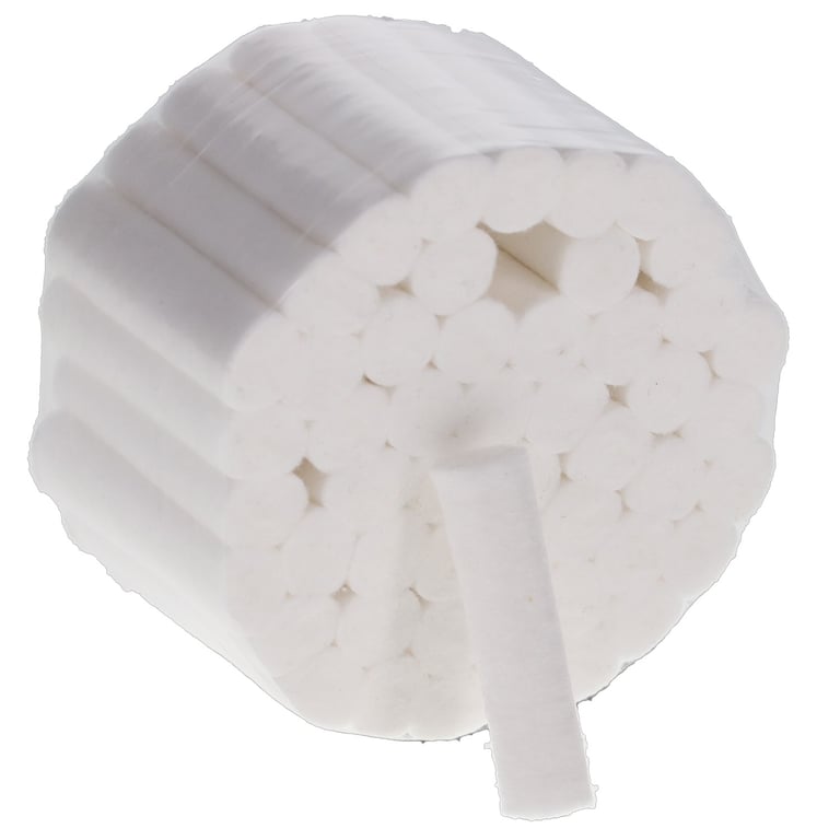 Aira #2 Medium Cotton Rolls, 2000/Pk. Designed with 100% pure, all-natural cotton for absorption