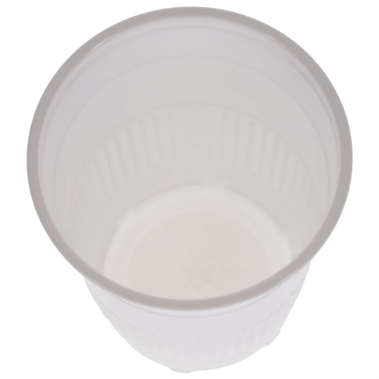 Aira 5oz Plastic Drinking Cups, White, 1000/Pk